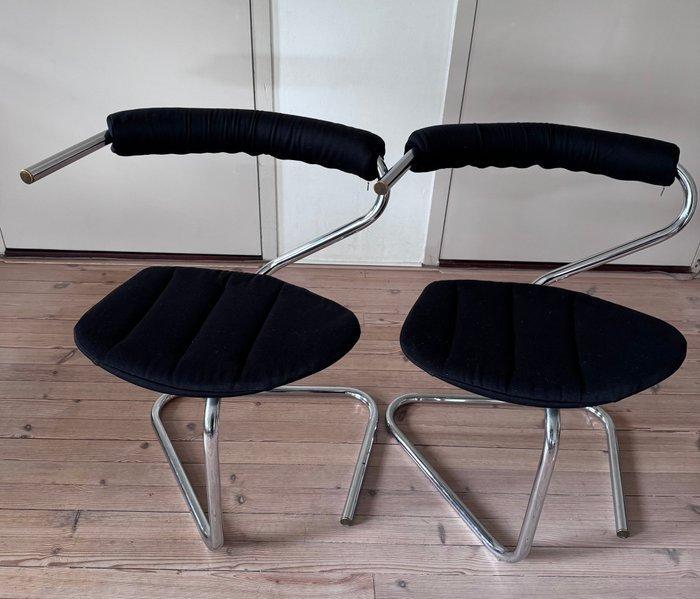 Tecta - Stefan Wewerka - Stoel (2) - Chroom - B5, Antiek en Kunst, Antiek | Meubels | Stoelen en Banken