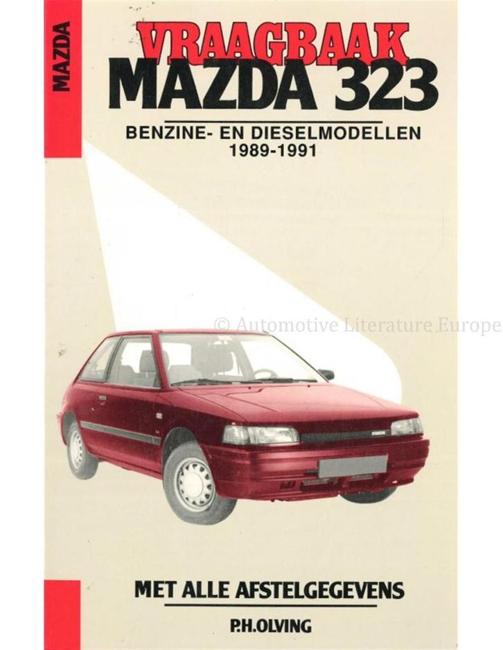 1989 - 1991 MAZDA 323, BENZINE | DIESEL, VRAAGBAAK, Auto diversen, Handleidingen en Instructieboekjes