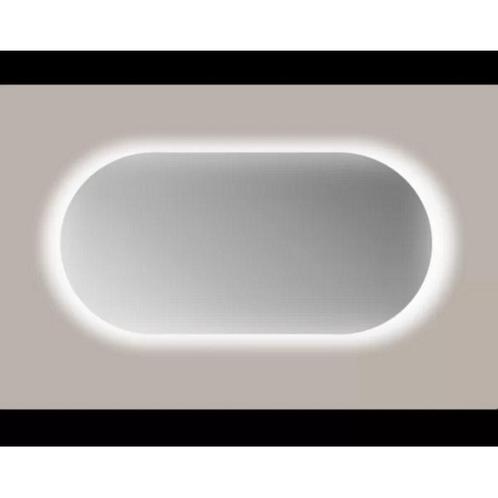 Spiegel Sanicare Q-Mirrors 100x70 cm Ovaal Met Rondom LED, Doe-het-zelf en Verbouw, Sanitair, Ophalen of Verzenden
