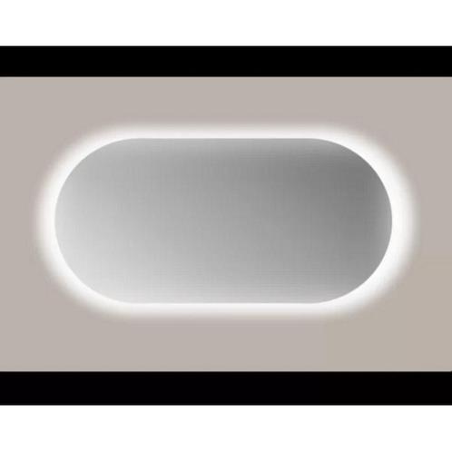 Spiegel Sanicare Q-Mirrors 100x70 cm Ovaal Met Rondom LED, Doe-het-zelf en Verbouw, Sanitair, Ophalen of Verzenden