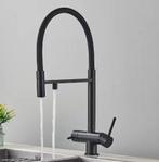 Zwart-Grijze Keukenkraan met Waterfilter – Drinkwater Mengkr, Verzenden, Nieuw
