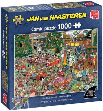Jan van Haasteren - Christmas Diner Puzzel (1000 stukjes) | beschikbaar voor biedingen
