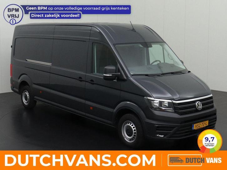 Volkswagen Crafter Bestelbus 2.0TDI | grijs, Auto's, Bestelauto's, Lease, Automaat, BTW verrekenbaar, Diesel, Zilver of Grijs