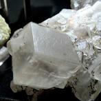 ametista, barite, celestina, Apofilite, calcite., Verzamelen, Mineralen en Fossielen