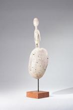 Een houten masker - Prampram - Ghana (Zonder minimumprijs)