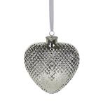 decoratie hart zilver 17cm, Huis en Inrichting, Woonaccessoires | Overige, Nieuw, Verzenden