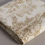 Textiel  - 250 cm - 280 cm - Toile de Jouy Beige