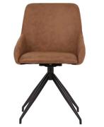 2dekans | Dutchbone Eetkamerstoel Laurel Champagne 60x51x85, Huis en Inrichting, Stoelen, Ophalen of Verzenden, Zo goed als nieuw