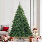 vidaXL Kunstmatige Inklapbare Kerstboom Groen 210 cm PVC,, Verzenden, Nieuw