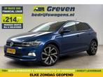 Volkswagen Polo 1.0 TSI Airco Carplay Cruise LED verlichting, Blauw, Handgeschakeld, Nieuw, Regensensor