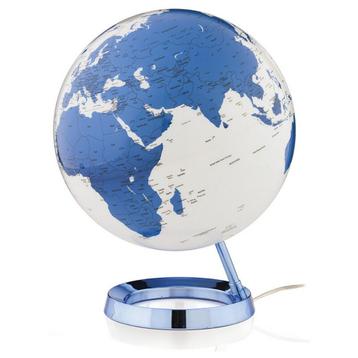 Design wereldbol Licht en Kleur Blauw 30cm beschikbaar voor biedingen