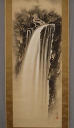 Waterval - Met handtekening Gangyo , Grote rol - Zijde -