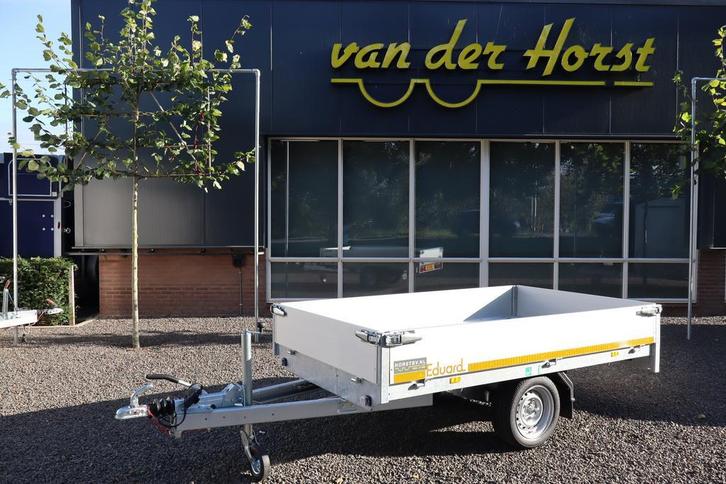 Plateauwagen 250x145 of 256x150cm 750 / 1.350kg aanhangwagen, Auto diversen, Aanhangers en Bagagewagens, Nieuw, Ophalen