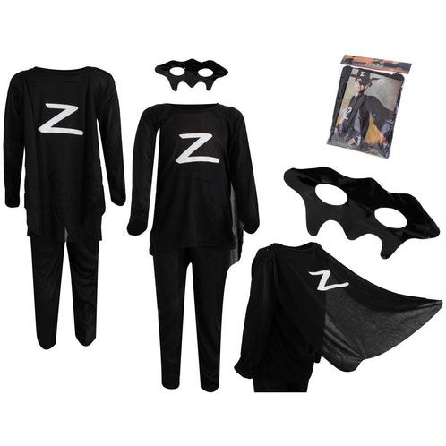 Zorro kostuum voor kinderen maat M 110 - 120cm -, Kinderen en Baby's, Carnavalskleding en Verkleedspullen, Ophalen of Verzenden