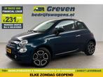 Fiat 500 1.0 Hybrid Club LED Clima Cruise 15LMV PDC €231pm, Auto's, Fiat, Blauw, Handgeschakeld, Nieuw, Hybride Elektrisch/Benzine