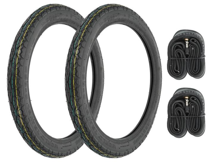 16 inch 2.25x16 Deestone D800 all weather banden set Tomos, Fietsen en Brommers, Brommeronderdelen | Algemeen, Nieuw, Ophalen of Verzenden