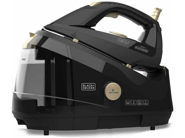 BLACK+DECKER BXSS2400E - Stoominstallatie - 2400 Watt - 7, Witgoed en Apparatuur, Stoomapparaten, Zo goed als nieuw, Verzenden