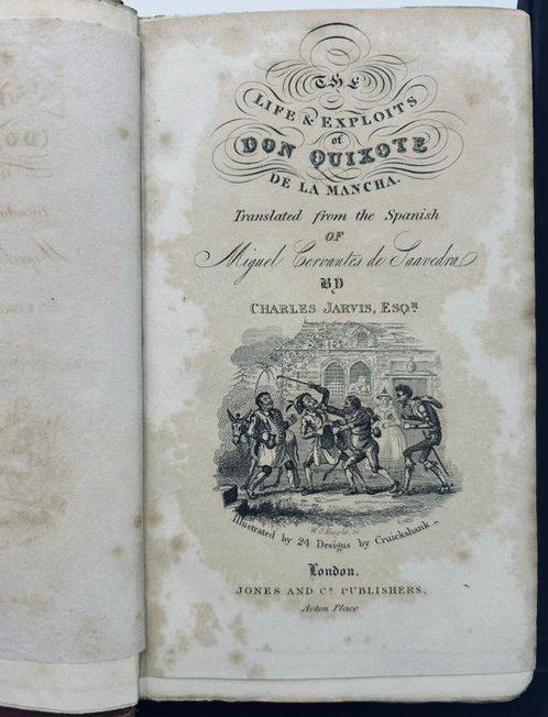 Miguel de Cervantes Saavedra - The Life and Exploits of Don, Antiek en Kunst, Antiek | Boeken en Bijbels