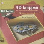 3D knippen / Papier plezier 9789085640752 Alma Westerhof, Verzenden, Zo goed als nieuw, Alma Westerhof