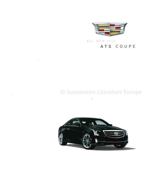 2015 CADILLAC ATS BROCHURE ENGELS, Boeken, Auto's | Folders en Tijdschriften