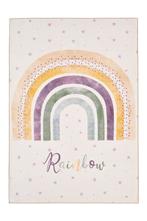 Kindervloerkleed | Play | Regenboog | Crème | 160x230 cm, Huis en Inrichting, Stoffering | Tapijten en Kleden, Verzenden, Nieuw
