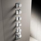 Hotbath Mate Afbouwdeel High Flow Met 5 Stopkranen Vierkant, Ophalen of Verzenden, Nieuw, Chroom, Kraan