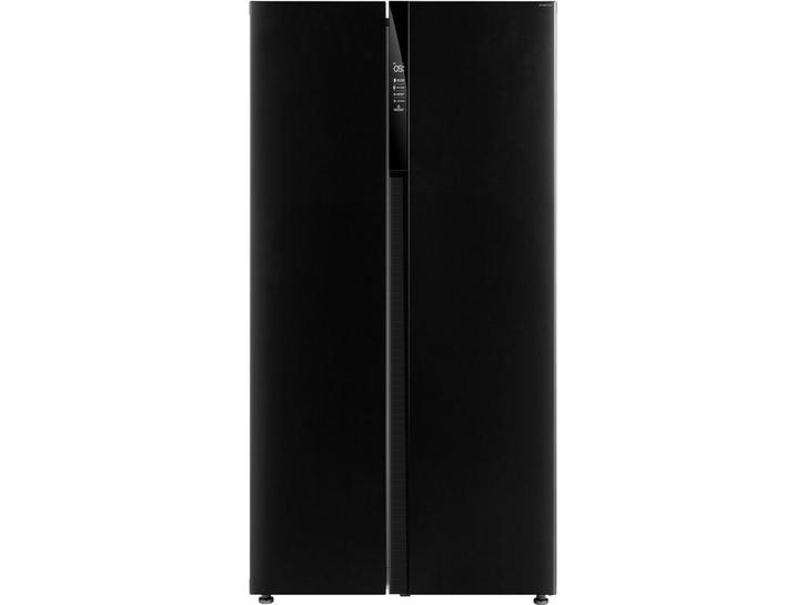 Inventum SKV0178B - Amerikaanse koelkast - 555 liter - Zwart, Huis en Inrichting, Woonaccessoires | Overige, Zo goed als nieuw