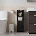 Smalle Badkamerkast met Deuren en Verstelbare Planken Toilet, Verzenden, Nieuw