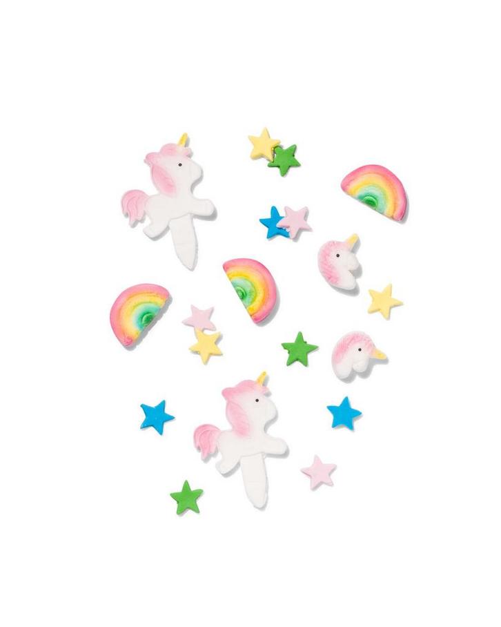 HEMA Versierplezier eetbare versierset - regenboogfeest, Kleding | Dames, Overige Dameskleding, Nieuw, Verzenden