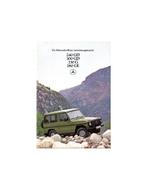 1979 MERCEDES BENZ G KLASSE BROCHURE NEDERLANDS, Nieuw, Author