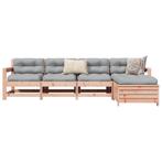 vidaXL 5-delige Loungeset massief douglas vurenhout, Verzenden, Nieuw, Loungeset