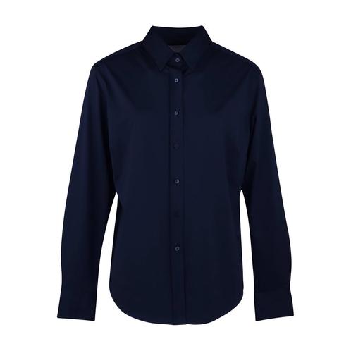 Xacus • donkerblauwe blouse • 42 (IT48), Kleding | Dames, Tops, Blauw, Nieuw, Maat 42/44 (L), Verzenden