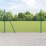 vidaXL Hexagonaal Hek Groen 1.4x100 m Staal, Verzenden, Nieuw, IJzer