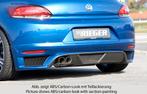 Rieger achteraanzetstuk | Scirocco 3 (13): 08.08-04.14 (tot, Nieuw, Ophalen of Verzenden, Volkswagen