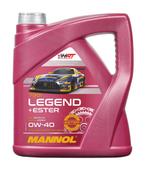Mannol Legend Ester Synthetische 0W40 motorolie - 4 Liter, Verzenden