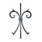 Muuranker decoratief smeedijzer zwart Vlinder 75cm, Doe-het-zelf en Verbouw, IJzerwaren en Bevestigingsmiddelen, Ophalen of Verzenden