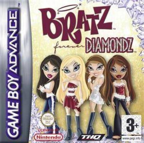 Bratz Forever Diamondz (GameBoy Advance), Spelcomputers en Games, Games | Nintendo Game Boy, Gebruikt, Verzenden