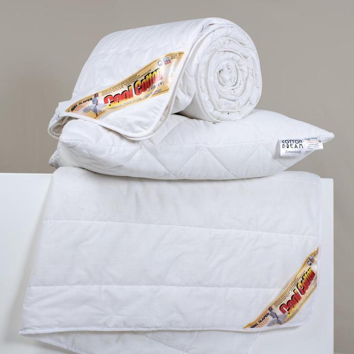 Cool Cotton katoen zomer dekbed, echt koel katoen dun zomers, Huis en Inrichting, Slaapkamer | Beddengoed, Wit, Nieuw, Deken of Dekbed