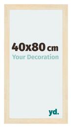 Fotolijst 40x80 cm - Zand Geveegd - MDF - Mura, Huis en Inrichting, Woonaccessoires | Lijsten, Verzenden, Nieuw