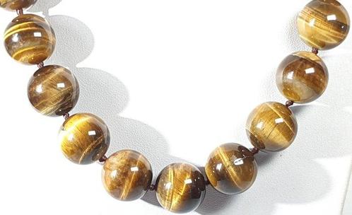 Ojo Tigre Goud - GIGANTISCH - EERSTE KLASSE - Creativiteit, Verzamelen, Mineralen en Fossielen