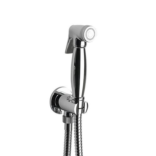 Bidet Handdouche Sapho Reitano Rubinetteria Incl. Slang en, Doe-het-zelf en Verbouw, Sanitair, Kraan, Nieuw, Chroom, Ophalen of Verzenden