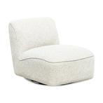 *WOONWINKEL* Draaibare Fauteuil Beige Zonder Armleuning, Huis en Inrichting, Fauteuils, Verzenden, Nieuw, Stof