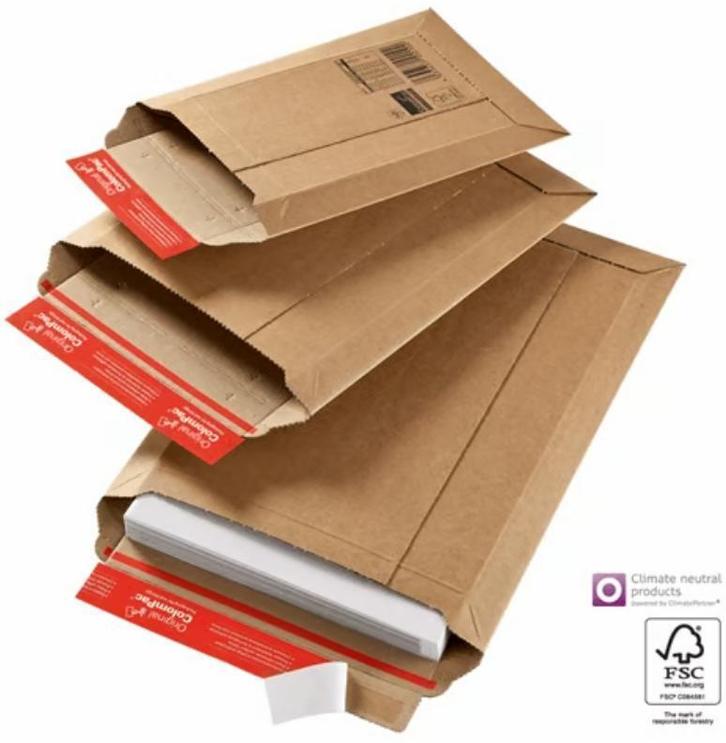 Extra Stevige Kartonnen Envelop voor veilig versturen!, Verzamelen, Ansichtkaarten | Nederland, Gelopen, Verzenden