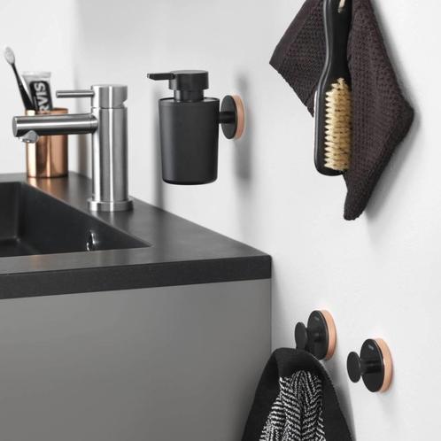 Handdoekhaak Tiger Urban Groot Rond Mat Zwart, Huis en Inrichting, Badkamer | Badtextiel en Accessoires, Ophalen of Verzenden