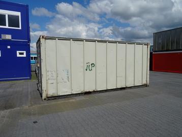 20 ft Opslagcontainer (niet wind- en waterdicht) beschikbaar voor biedingen