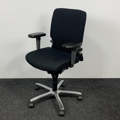 Refurbished Comforto 77 Bureaustoel Zwart, Huis en Inrichting, Bureaustoelen, Bureaustoel, Ergonomisch, Ophalen of Verzenden