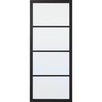 Cando binnendeur BRADFORD 93x201,5 (Stomp, Blankglas), Doe-het-zelf en Verbouw, Nieuw, 80 tot 100 cm, Ophalen of Verzenden, Glas