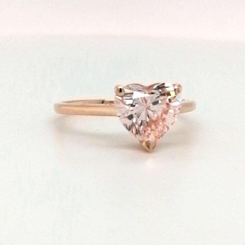 Zonder Minimumprijs - Ring - 14 karaat Roségoud - 2.04ct., Sieraden, Tassen en Uiterlijk, Ringen