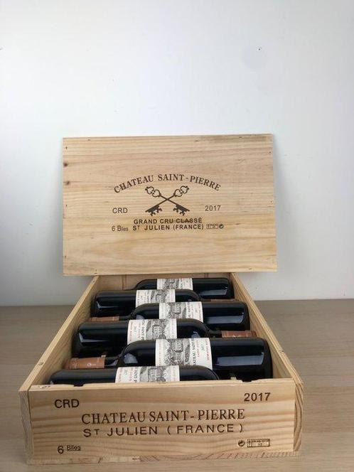 2017 Château Saint-Pierre - Bordeaux, Saint-Julien Grand Cru, Verzamelen, Wijnen