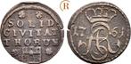 Schilling 1761 Polen Thorn Stadt: Friedrich August Ii von..., Postzegels en Munten, Verzenden